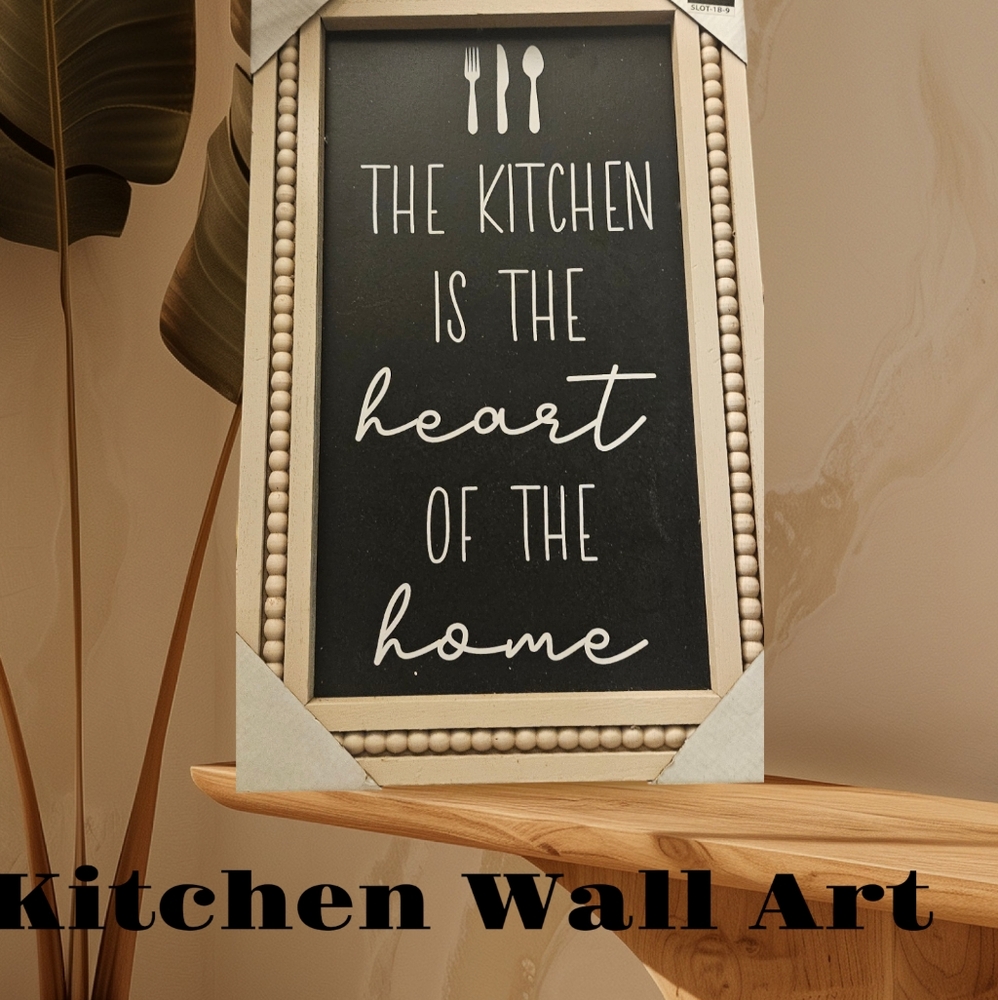 Kitchen wall art